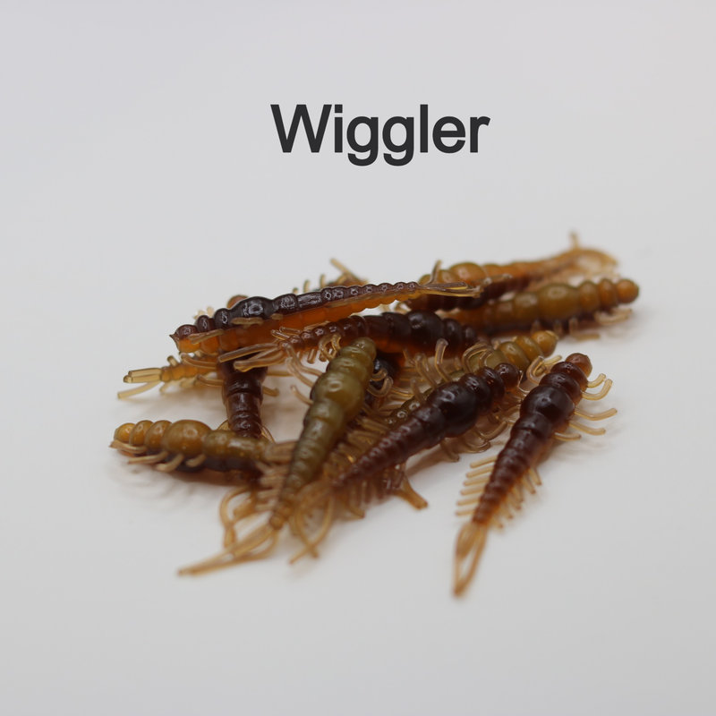 OG Copper Wiggler hand poured soft plastic bait